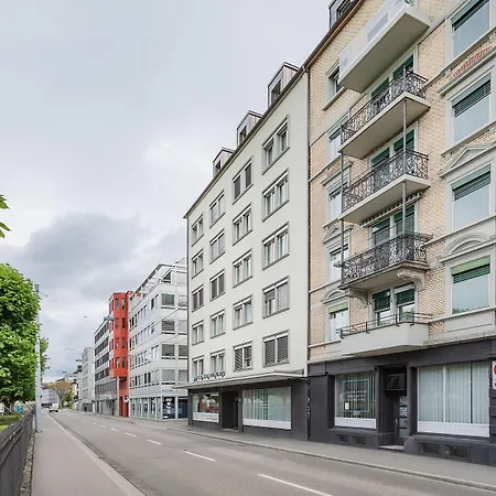 Visionapartments Militaerstrasse - Self Check-in 公寓 苏黎世